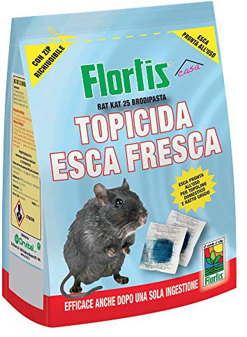 Flortis Topicida Esca Fresca Sacchetto 1,5KG