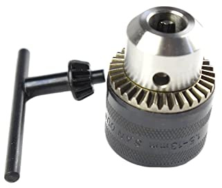 CHANCS 1/2-20 UNF 1.5mm-13mm capacidad portabrocas con llave para herramienta de conversión de llave de impacto de aire