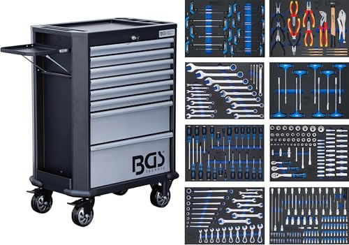 BGS 4007 | Servante d'atelier | 8 tiroirs | avec 299 Outils