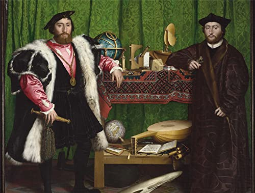 National Gallery's Jean de Dinteville and Georges de Selve ('The Ambassadors') 1000 Piece Puzzle
