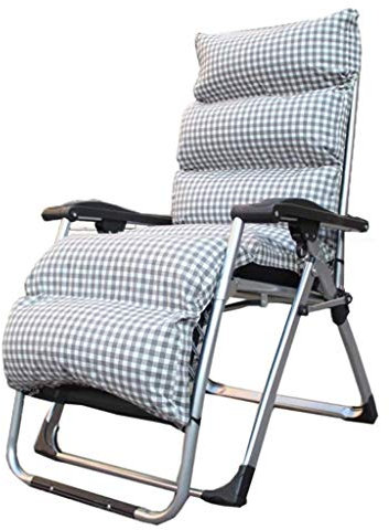 Aluminium-Liegestuhl, Sonnenliege, Gartenliegen, Klappstuhl, Sonnenliegen im Freien, Klappstühle, alte Menschen, lässige Rückenlehne, Nickerchenstuhl, geeignet für Garten/Strand/Camping Good