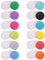 Folceretsc 12PCS Colorful Lens Case, Lens Immersion Kit, Suitable for Outdoor Mini Lens Case Screw Top