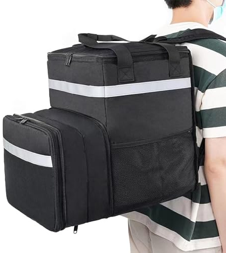 Mochila refrigeradora para camping, enfriador de mochila aislante, impermeable y ampliable, bolsa térmica Delivery, mochila de viaje grande, bolsa térmica aislada para picnic, playa, viajes, camping