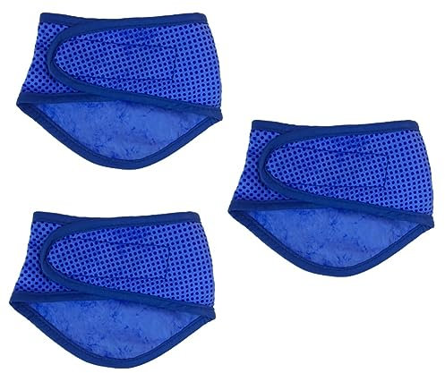 SUPVOX 3pcs Cooling Dog Neckerchief Pet Supplies Summer Collar for Dogs Fashionable Bandanas Safe and Comfortable Bright Attractive