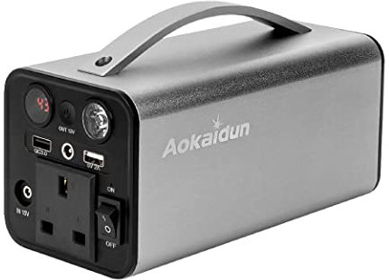 Panana Portable Power Station 166Wh/45000mAh, Lithium Battery Pack 180W Electronic Generator for Camping, Outdoors, Emergency Backup, Compact & Lightweight