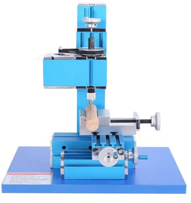 ZXCVBNMQ Mini fraiseuse en métal Micro Outil électrique de Travail du Bois Bricolage pour Divers Types de Tournage du Bois en métal
