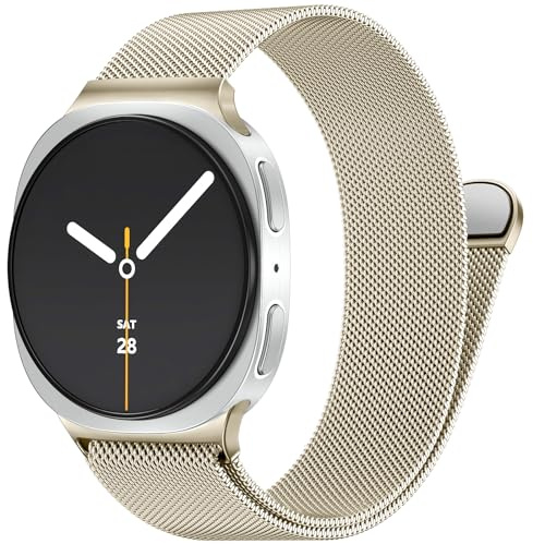 PIOWNN Metallarmband Kompatibel mit Samsung Galaxy Watch 9 Armband