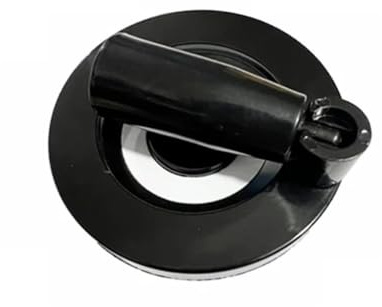 Volante plegable de aleación de aluminio con empuñadura de baquelita - Orificio roscado M5/M6 for CNC, tornos y fresadoras(200mm x 20mm)