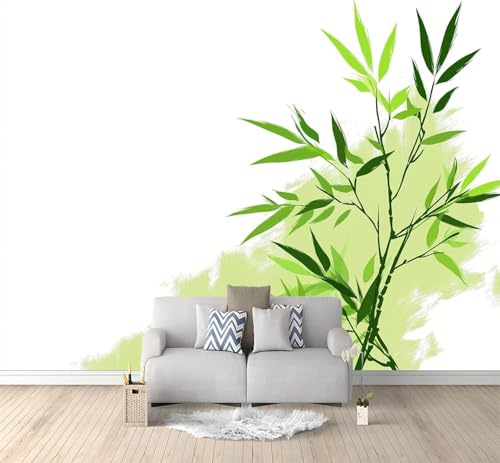 3D Fotomurales Bambú 350x256 cm XXL Decorativos Papel Pintado Panorámico Mural Bambú Chino Tejido No Tejido Decoración de Pared Murales Moderna de Diseno w.114