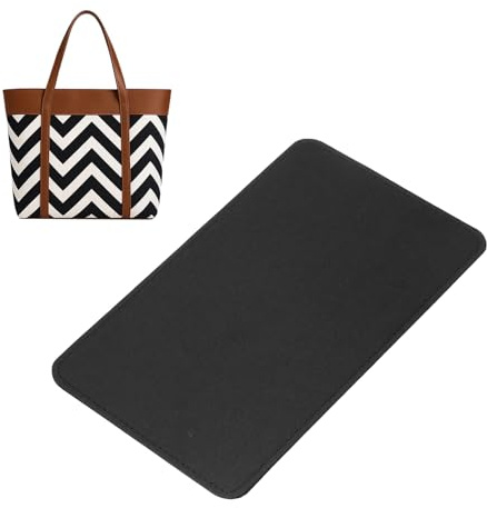 QUARKZMAN Forma Base In Feltro, 29×18 cm Inserto Per Fondo Borsa Base Sagomata In Feltro Chimico Per Borsa A Mano Tote Bag Zaino, Grigio Scuro