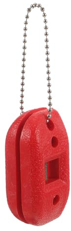 HOODANCOS Afilador de Cuchillas para Patines de Hielo Rojo Ajustable Diamantado, Herramienta Portátil para Afilar Patines de Hockey, Accesorio Práctico para Mantenimiento en Pista de Skate