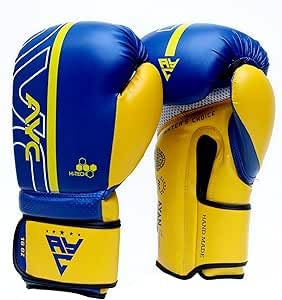 Boxing Gloves for Men & Women – Sparring Training Gloves for Punch Bag, Muay Thai, MMA & Kickboxing – Maya Hide Leather Heavy Bag Gloves with Wrist Support (10oz 12oz 14oz 16oz)