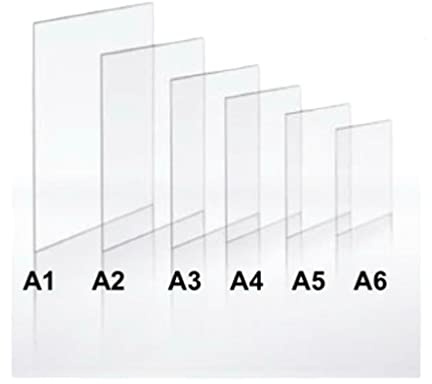 Perspex Acrylic Sheet Cut To Size Clear Panel Laser Plastic Extrude 1mm A1 (594mm x 841mm)