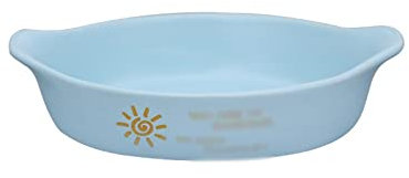 caihuashopping Cooking teglia Forno Bakeware Ceramica Cottura a Forno a microonde alimento Western Food Cena Piatti Forno Creativo Piastra vegetariana teglie da Forno per Lasagne (Color : Blue)