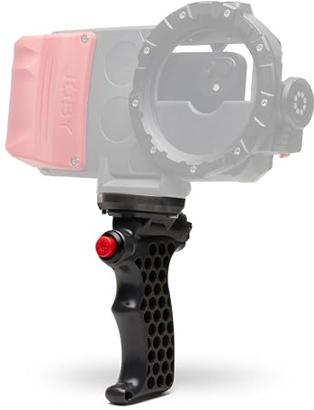 JOBY SeaPal Bluetooth Shutter Grip, for SeaPal Waterproof Smartphone Case, for Action Content Creation, Videography, Photography, Surfing, Snorkeling, Fishing Travel, JB01950-BWW