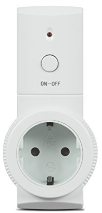 Speedlink App-gesteuerte Funksteckdose Home Security Power Socket für die Home Security Sets kabellos (Mit Schuko-Stecker - Nutzung via ISM-Band mit 433 MHz - Maße: 60 × 77 × 128 mm (B × T × H)) weiß