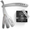 Viking Revolution Rasiermesser Herren - Professionelle Rasiermesser Mit Wechselklinge Für Männer +100 Rasiermesser Klingen - Rasiermesser Set