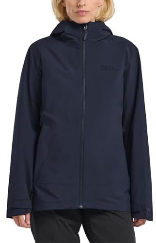 Jack Wolfskin Damen Moonrise 3-in-1 W Jacket, night blue, XL EU