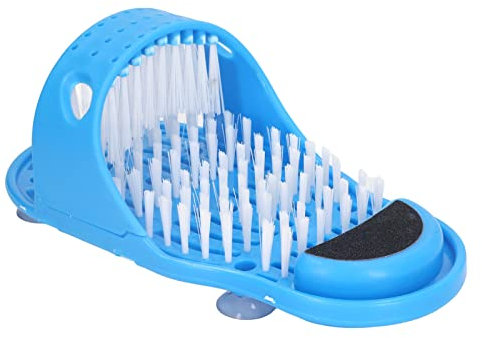 Épurateur de Pieds de Douche, Nettoyeur de Pieds Simple Améliore la Circulation Sanguine Soulage la Pression avec Ventouses pour Baignoire