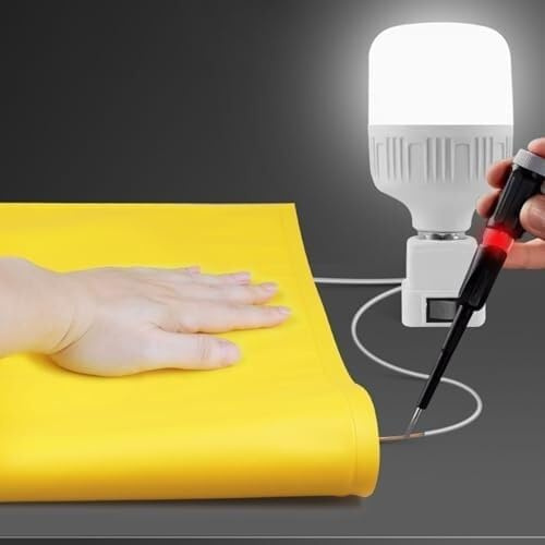 ININOSNP Protección contra descargas eléctricas Herramienta de Seguridad for Salvavidas Resistente a Alto Voltaje, Manta Aislante no conductora.(10KV - 30x30cm(11.8x11.8in))