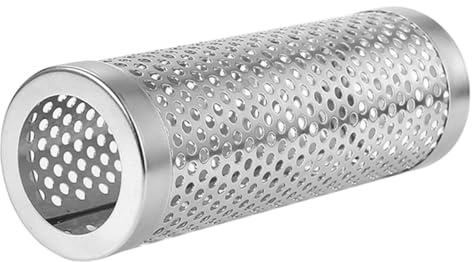 GARIOUANS Tubo Ahumador Inoxidable Barbacoa Herramienta Práctica para Parrillas Resistente al Fácil Limpieza Accesorio Reemplazable para Ahumar Carne y Humo Barbacoas Gas y Eléctricas