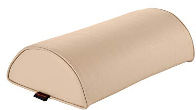 Pader Medi Tech Halbrolle I Knierolle aus Polyetherschaumstoff I Lagerungsrolle mit Kunstlederbezug und Kedernähten I 50 x 25 x 12,5 cm I in 20 Farben verfügbar (Elfenbein)