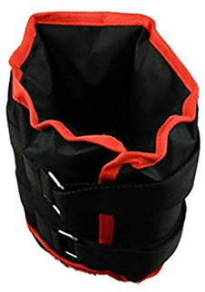 XBSLJ Sandsäcke Knöchelgewichte, verstellbar, Fitnessgerät, tragbar, für Training, Laufen, Joggen, Walking, Aerobic, Schwarz, 2 kg