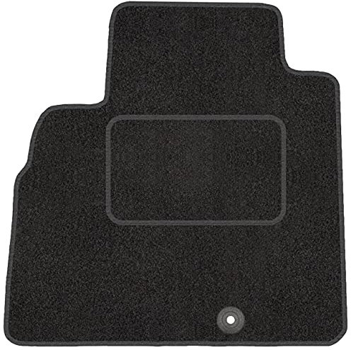 Fahrer Fußmatte Velours Fahrerseite Fahrermatte für Nissan Micra K13 (10-16) - 1-teilig - Passgenau