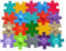 Orthopädische Sensorik Strukturmatten Mini Puzzle-Set - 20 Teile für taktile Wahrnehmung