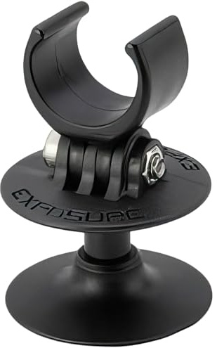 Exposure Helmet Mount for Action Camera with 3-Prong Action-Cam Attachment, Compatible with Axis/Joystick/Diablo/Zenith, Etc