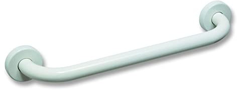 Negrari BT0003AM 60 cm langer Edelstahlgriff für Behinderte, Weiß