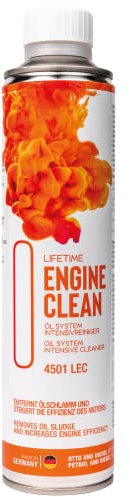 LIFETIME Engine CLEAN - Motorspülung | Motor Reiniger Benzin und Diesel | Ölschlammspülung | Motorreiniger für bis zu 7 Liter Motoröl | Öl Additiv - 400ml