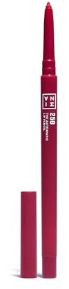 3INA MAKEUP - The Automatic Lip Pencil 250 - Rosa scuro rosso - Matita Labbra Rosa scuro rosso Lunga Durata Retrattile - Matita Labbra Waterproof - Lip Liner con Temperino - Vegan - Cruelty Free