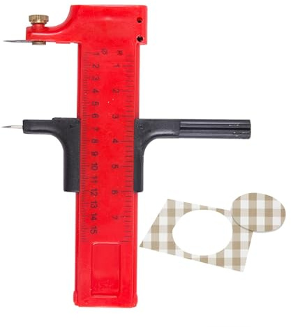 Cirkelskärare för papper, cirkulär pappersskärare - justerbart cirkulärt skärverktyg | brevöppnare diameter 10 mm-150 mm exakt cirkelsnitt för barn, tonåringar, studenter