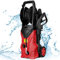 GYMAX Idropulitrice 1500W per Auto, Idropulitrice ad Alta Pressione con Accessori Completi, Idropulitrice Professionale Elettrica, (Rosso)