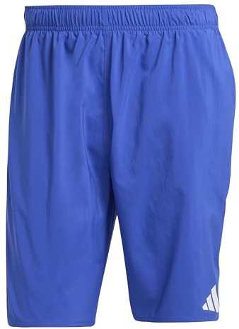 adidas Uomo Swim Shorts 8 inch, Semi Lucid Blue/White, L