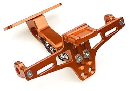 BATTTX Motorrad Kennzeichenhalter Für Y&AMAHA Für YZF R1 R6 R3 R125 Für FZ1 Für XJ6 Für T&MAX Moto Fender Eliminatoren(A5)