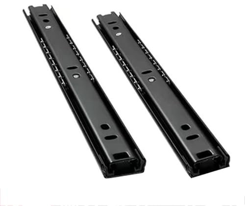 Purzen Vollauszug Schubladenschienen 350 mm Schubladen Schienensystem Kugellager Strapazierfähig,25CM