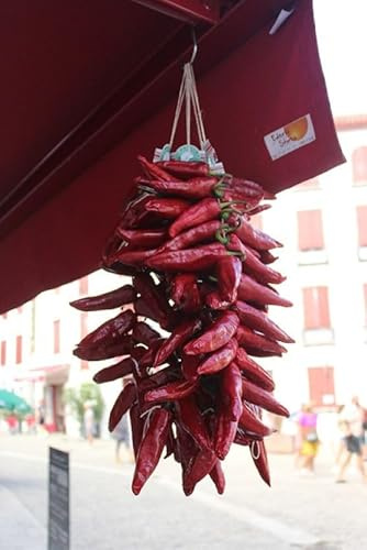 Graines Piment Gorria d'Espelette - Sachet de 50 graines - Graines de style- Entreprise Française