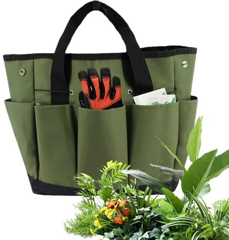 Genérico Grand sac de rangement de jardinage | Grand sac de rangement pour le jardinage | Outils pour s'agenouiller dans le jardin, organisateur pour la maison, outils de J