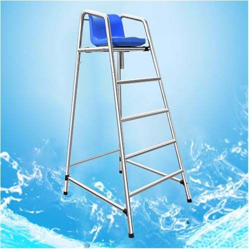 AVLLSO Pool Ladders for Pool, Lake and Beach, 120cm/150cm/180cm Tall Detachable Poolside Life Guard Chairs, Loads 660lbs(L-180cm/70.8inch tall)