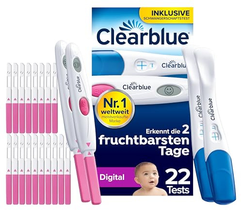 Clearblue 20 Ovulationstests und 2 Schwangerschaftstests Kombipack