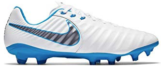 Nike Tiempo Legend 7 Academy AG PRO - Scarpe da Calcio Uomo, Bianco (White/Chrome-Blue Hre 107), 47.5 EU