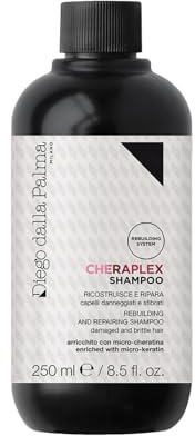 Diego dalla Palma | CHERAPLEX - Shampoo Ricostruisce e Ripara, Ideale per Capelli Danneggiati e Colorati, con Cheratina, 250ml
