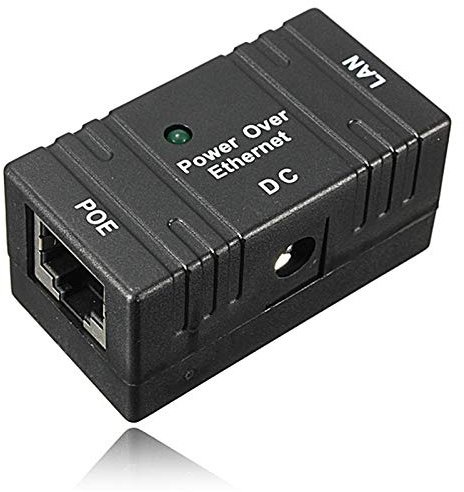 ExcLent 10M / 100Mbp Passive Poe-Stromversorgung Über Ethernet Rj-45-Injektor-Splitter Wandhalterungsadapter Für Cctv-Ip-Kamera-Netzwerke