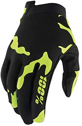 100% ITRACK Ultralight Motocross Gloves - Lightweight MX Dirt Bike & Powersport Racing Protective Gear