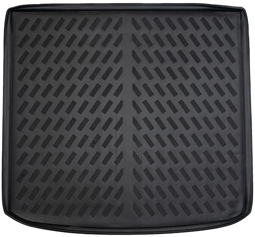 ELMASLINE 3D Gummi Kofferraumwanne für VW TIGUAN (I) 1 2007-2016 Standard Ladeboden | Kofferraummatte Zubehör