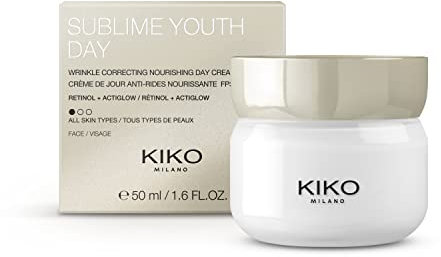 KIKO Milano Sublime Youth Day | Crema Giorno Anti Rughe Nutriente Con Retinolo - Spf 15