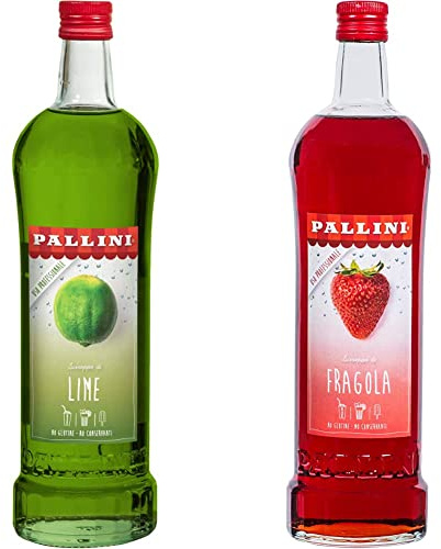 Sciroppo Pallini - Lime 100cl & Sciroppo - Fragola 100cl