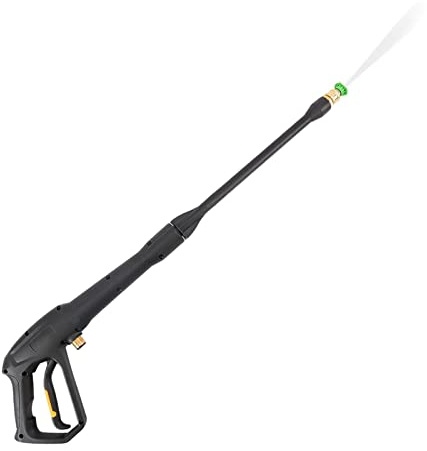 Lambo Rona ad Alta Pressione, Ugello Elettrico per Tubo da Giardino, Ugello per autolavaggio con Testina Adattatore connessione Rapida 1/4 Pulizia 'Azienda agricola, Lavaggio Auto, Bulldozer